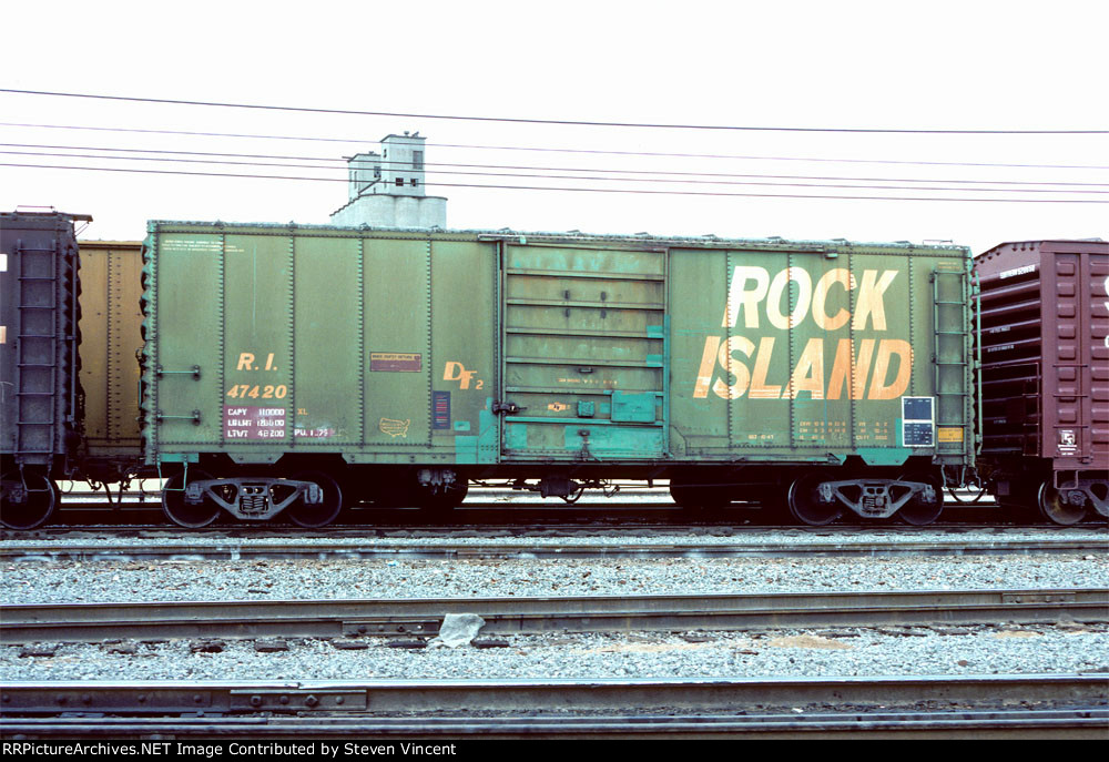 Rock Island 40' box RI #47420